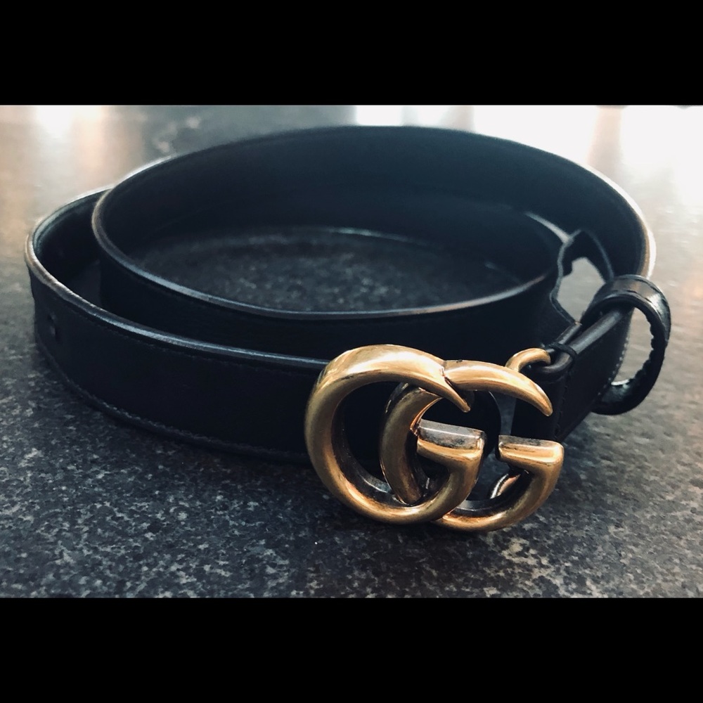 Authentic Double G Gucci  Belt